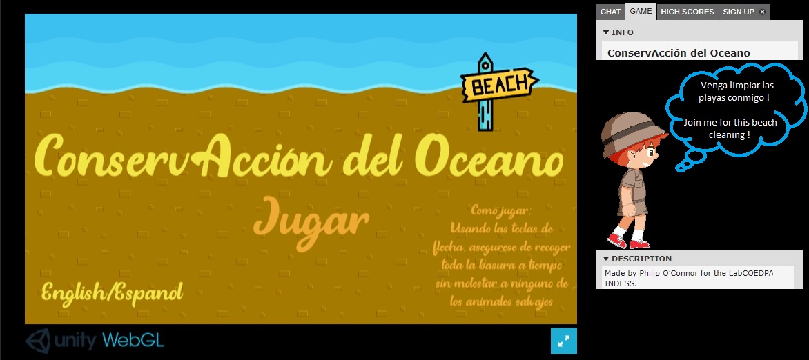 El INDESS presenta el juego para PC ‘ConservAcción del Oceáno’