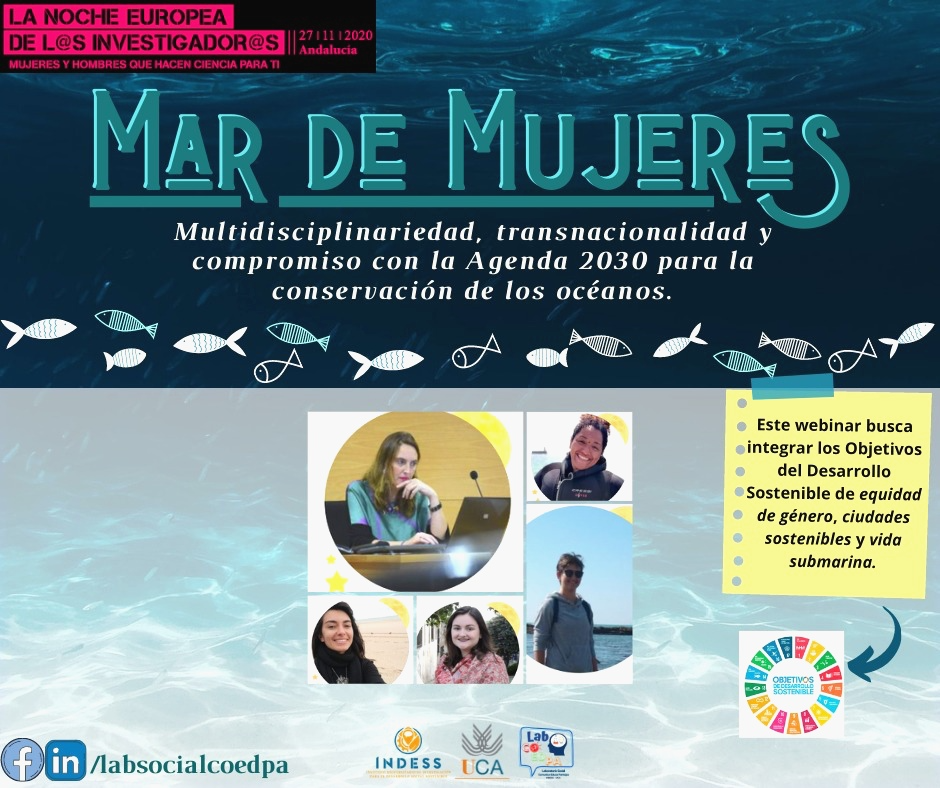 El Laboratorio Social COEDPA  ha participado activamente en la ‘Noche Europea de los Investigadores’ a través de un microencuentro, una webinar y una yincana virtual