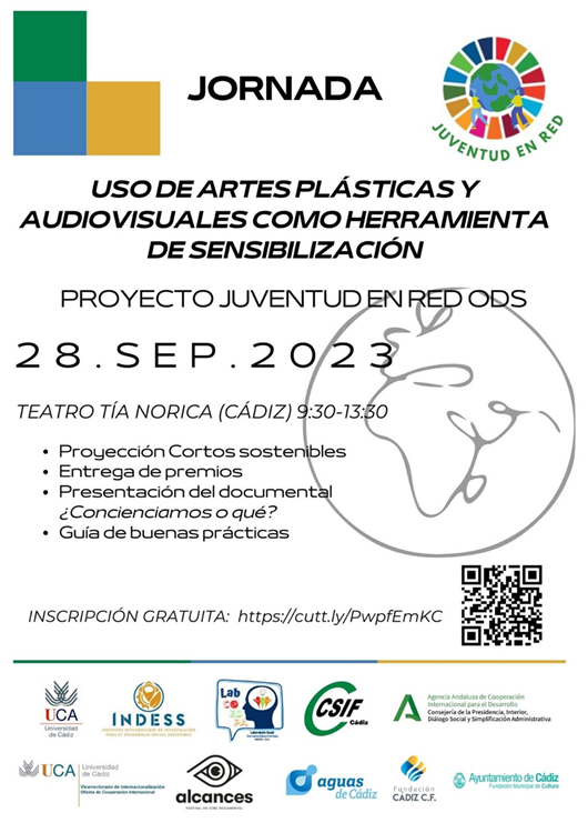 La Universidad de Cádiz organiza la Jornada “El uso de las artes plásticas y audiovisuales como herramientas de sensibilización de los ODS”